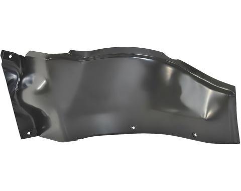OER 1956-57 Chevrolet 150, 210, Bel Air, Nomad, Front Lower Curved Splash Shield, RH Passenger Side TF400458