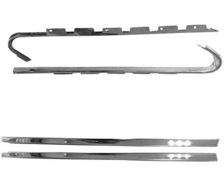OER 1968-70 Charger Door Window and Quarter Belt Molding MB6870