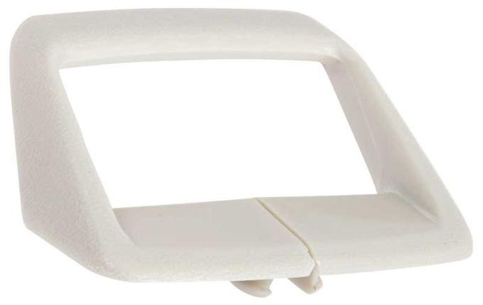 1974-80 GM, Shoulder Harness Seat Belt Retainer, White, Various Models