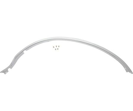 1992-98 Ford F150, F250, F350, Bronco, Front Wheel Opening Molding, Passenger Side