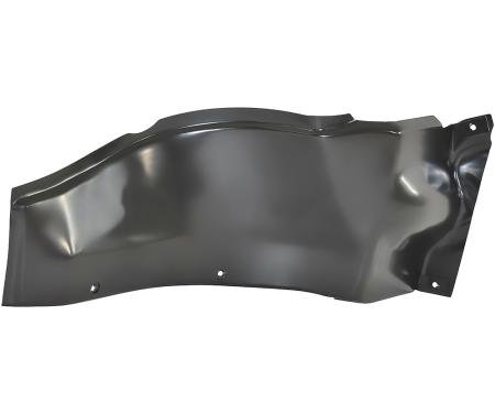 1956-57 Chevrolet 150, 210, Bel Air, Nomad, Front Lower Curved Splash Shield, LH Driver Side