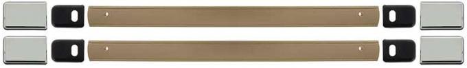 OER 1981-91 Chevy, GMC Pickup, Blazer, Jimmy, Suburban, Door Pull Strap Set, With Hardware, RH and LH, Light Saddle 2280517