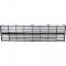 1983-84 Chevy Pickup, Blazer, Suburban, Front Grill Emblem Delete Panel, Dual Headlamps, Dark Gray