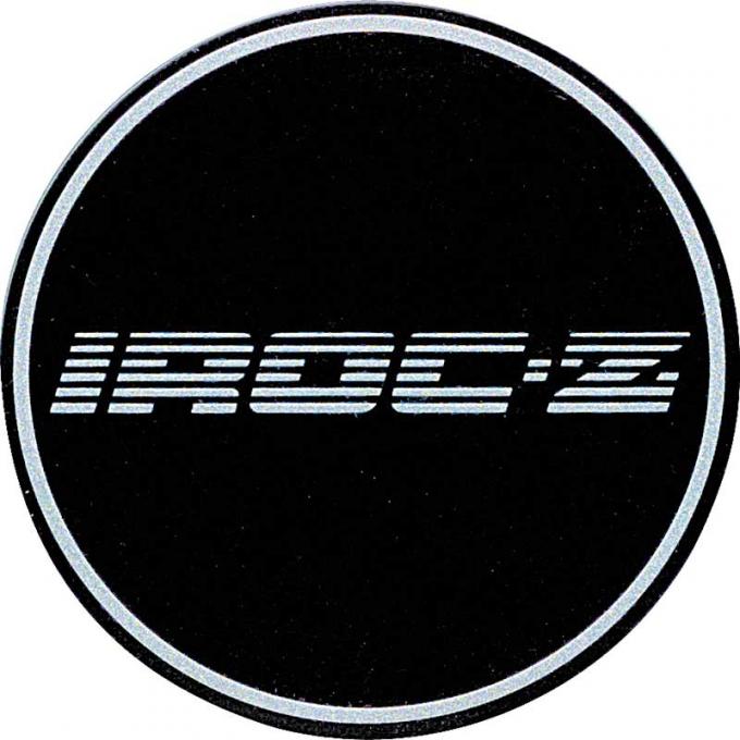 OER 1988 Camaro Aluminum Wheel Center Cap Insert Emblem - IROC-Z Silver 10087758