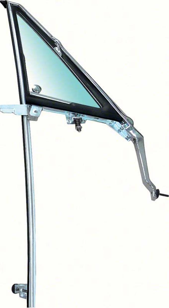 OER 1967 Vent Window Frame Assembly with Tinted Glass RH F526T