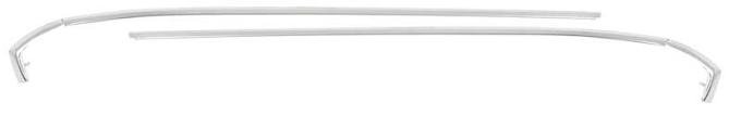 OER 1968-74 Chevy II, Nova, Vinyl Top Moldings, Pair 14389