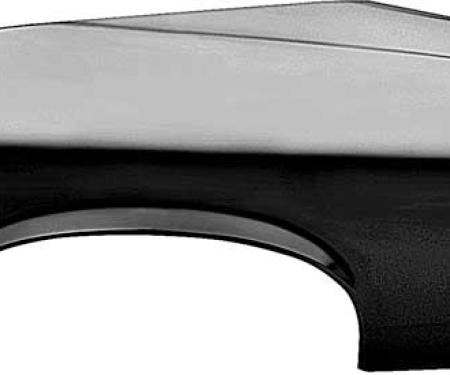 OER 1973-74 Nova, Ventura, Apollo, Omega, Rear Quarter Panel Skin, 2 Door, LH Driver Side 1668053