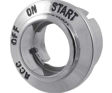 OER 1966-79 Ford F-Series Truck, 1966-77 Bronco, F-100/F-250/F-350, Ignition Switch Retainer Bezel 11584D
