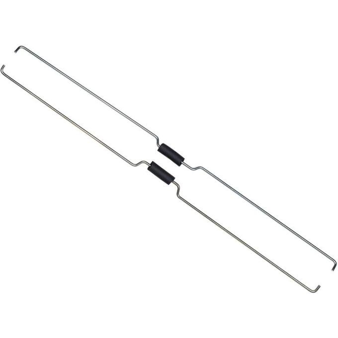 OER 1999-07 Chevrolet, GMC GMT800 Stepside Pickup, Tail Gate Latch Rod, 6-1/2' Bed, Pair T76058