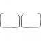 OER 1962-67 Chevy II / Nova 2 Door Hardtop And Convertible Frame Weatherstrip K442