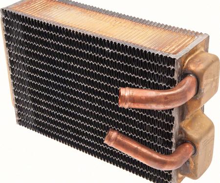 1967-68 Firebird, 1968 Camaro,1968 Chevy II Nova, Heater Core Assembly, 6 Cyl., Small Block, without AC, Copper/Brass