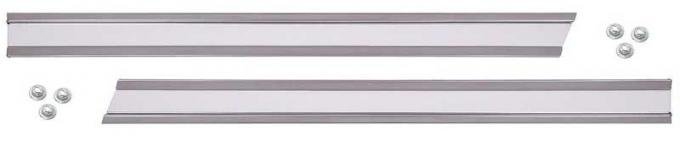 1983-84 Chevrolet Pickup, Blazer, Suburban, Center Grill Molding, with Hardware, Pair