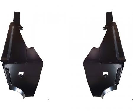 1968-1972 Chevy II / Nova Rear Package Tray Side Extensions