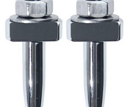 1964-73 Ford/Mercury, Convertible, Top Header Bow Alignment Dowel/Guide Pins, Various Applications