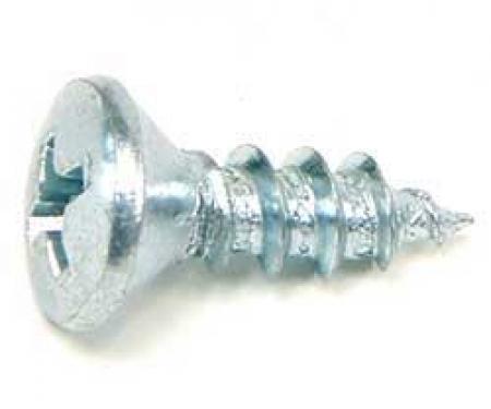 #10 X 5/8 PH OV AB CHROME.