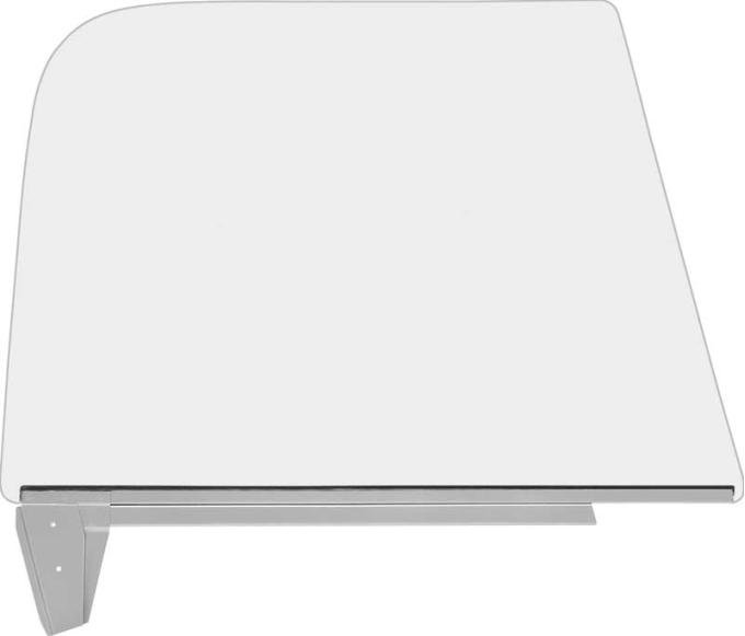 1967-1972 Chevrolet and GMC, Truck, Blazer, Jimmy, Door Glass Assembly, Clear, Includes Glass Setting Channel, RH
