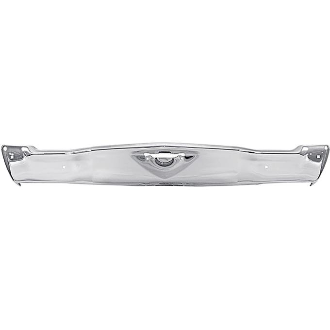 1971-72 Chevelle, Malibu, Front Bumper, Stamped Steel, Chrome Plated