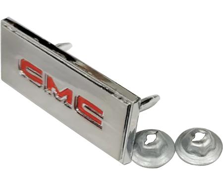 1969-80 GMC Truck, Suburban, 1970-80 Jimmy, Center Console Emblem, Includes Retaining Nuts