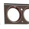 1970-71 Barracuda, Cuda, Challanger, Woodgrain Rallye Gauge Bezel Set, 3-Switch, Hardtop