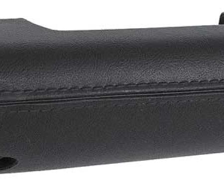 OER 1967 Ford Mustang, Armrest Pad, Standard Interior, Black 24140701