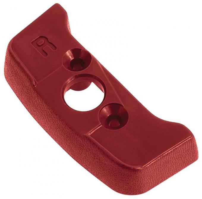 OER 1974-92 Seat Belt Shoulder Belt Guide Escutcheon - RH - Firethorn Red 20552361