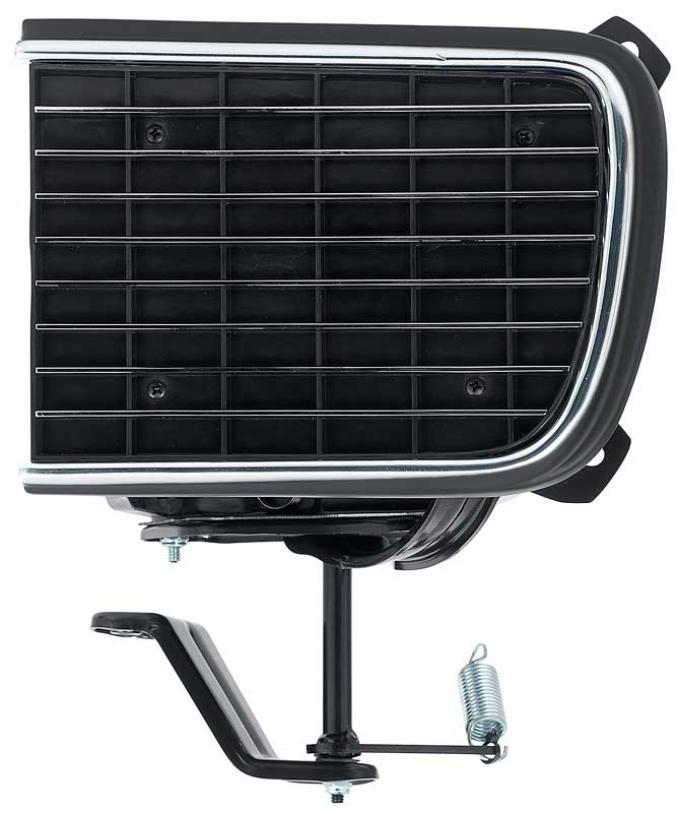 OER 1968 Camaro Rally Sport Headlight Door Assembly, Black, LH 748780