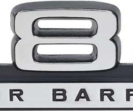1967-71 Dodge, Plymouth, 383 Four Barrel, Front Fender Emblem, Each, Mopar Licensed