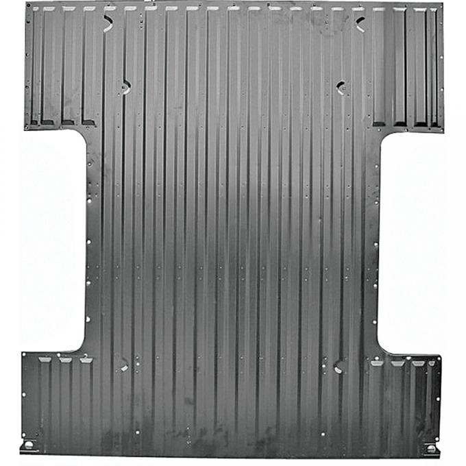 1967-72 Chevy, GMC Pickup Shortbed, Fleetside, Full Bed Floor Panel, with Bracing, 6.5', for Stock Tubs, Premier Quality