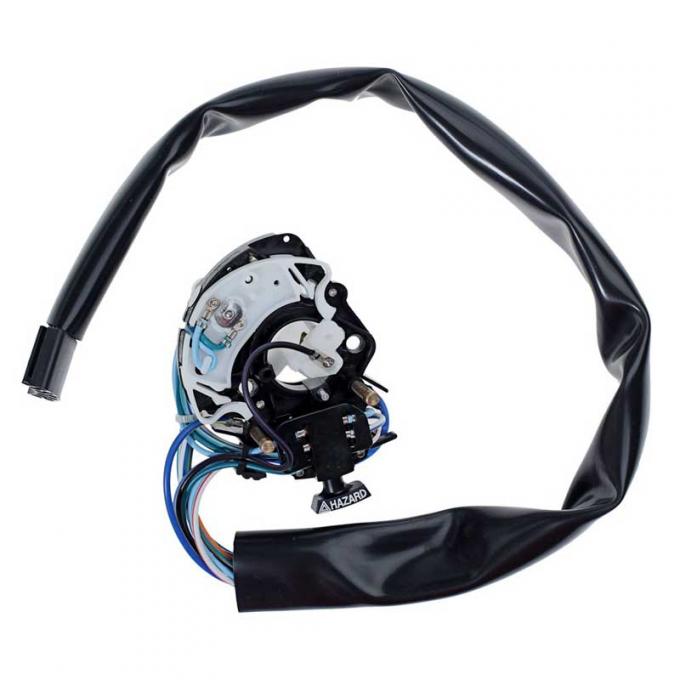 1970-72 Mustang, Cougar, Turn Signal Switch, Without Tilt Wheel