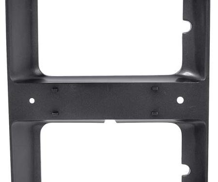 1983-84 Chevrolet, Pickup, Blazer, Suburban, Headlamp Bezel, Dual Headlamp, Dark Gray Metalic, LH, Driver Side