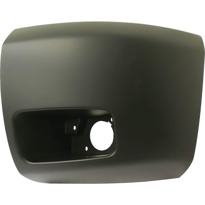 2007-13 Chevrolet Silverado 1500 GMT900 Series Truck, Front Bumper End Cap, Paintable, With Light Hole, LH