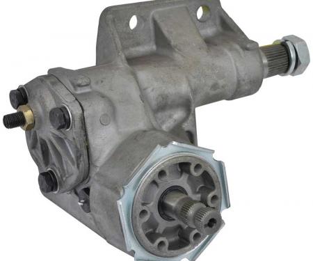 1965-76 Dodge, Plymouth, A, B, E-Body, Manual Steering Gear Box, Aluminum, 24:1 Ratio