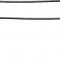 OER 1968-69 Camaro / Firebird Coupe Reproduction Roof Rail Weatherstrips WS504