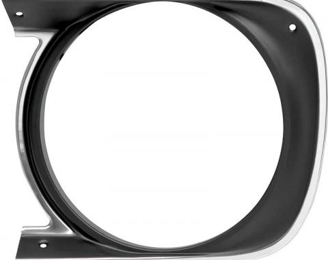 1968 Chevrolet Camaro, Standard Headlamp Bezel, LH Driver Side