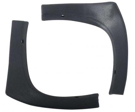 1968-70 Dodge Charger, Interior Rear Window Lower Corner Moldings, Pair