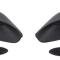 OER 1970-74 Barracuda, Cuda, Twin Bulge Hood Scoop Ornament Set, with Gaskets, Pair ME861033