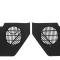 1965-66 Impala, Bel Air, Caprice, Interior Kick Panels, without Air Conditioning, Pair