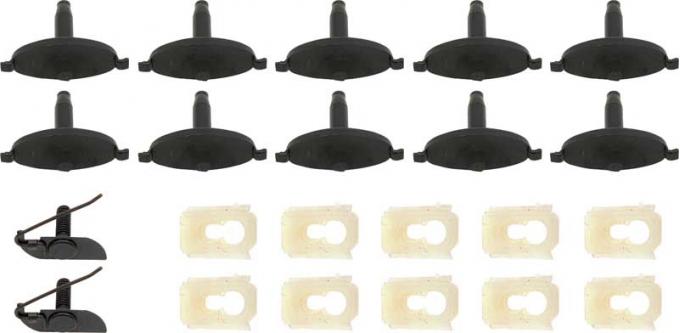 OER 1967-68 Camaro / Firebird Vinyl Top Molding Clip Set K863C