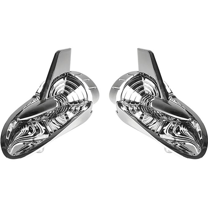 1957 Bel Air, 150, 210, Hood Rocket Set, with Hardware, Die-Cast Reproduction