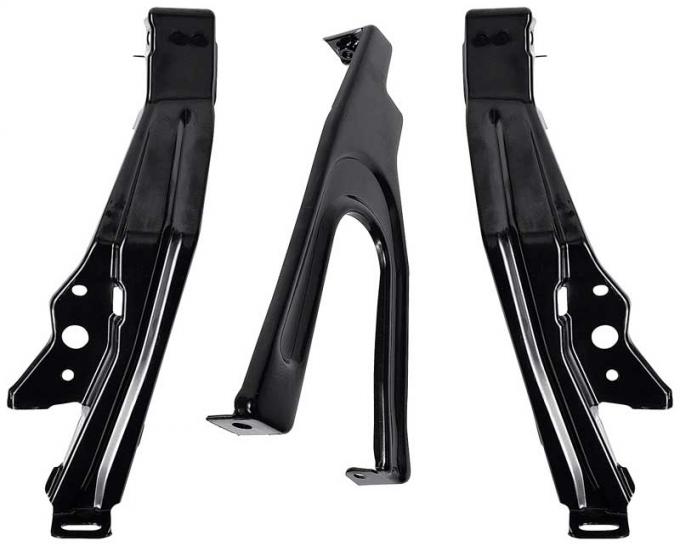 1963 Chevy II Nova, Front Grill Mounting Bracket Set, 3 Piece Set