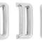 OER 1966 Charger, Coronet, DODGE Hood Emblem Letter Set RM4136