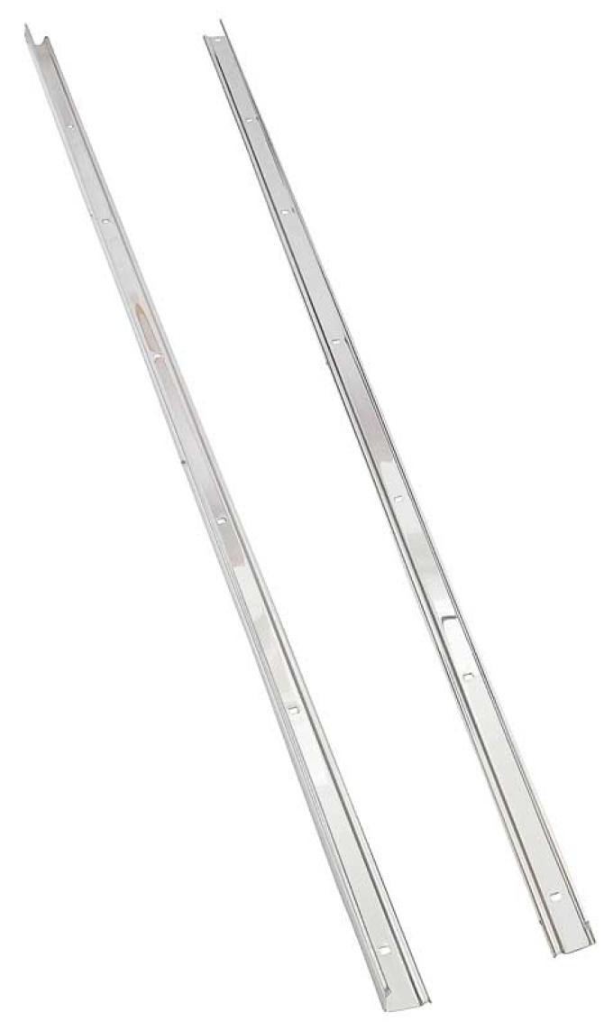 1957-59 Chevrolet/GMC Truck Long Bed / Stepside 97" Polished Stainless Steel Angle Strips