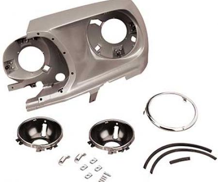 1969 Ford Mustang, Headlamp Assembly, With Hardware, RH