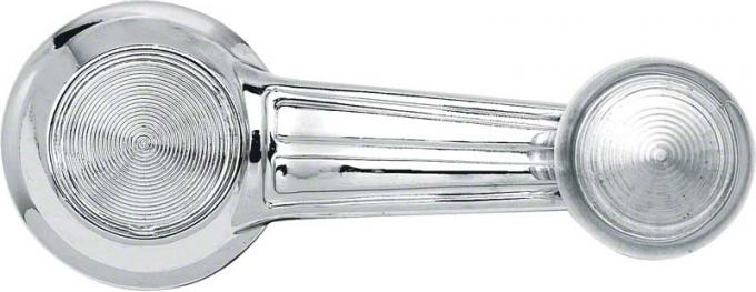 OER 1967-69 Camaro / Firebird Deluxe Interior, 1978-81 GM G-Body Window Crank Handle with Clear Knob 20037597