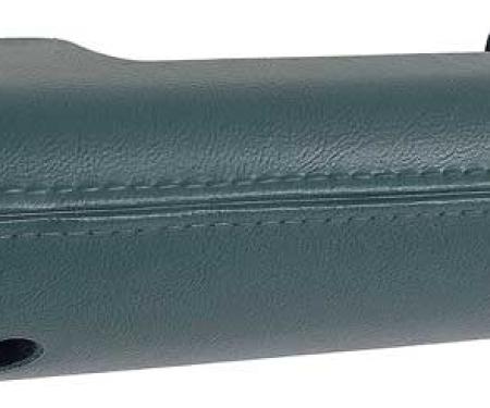 1967 Ford Mustang, Standard Armrest Pad, Turquoise