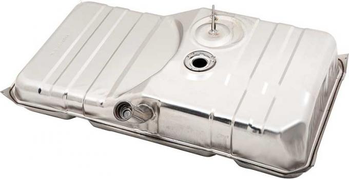 1974-77 Camaro, 1974-1978 Firebird, Fuel Tank, with Fuel Neck, Stainless Steel, 21 Gallon Capacity