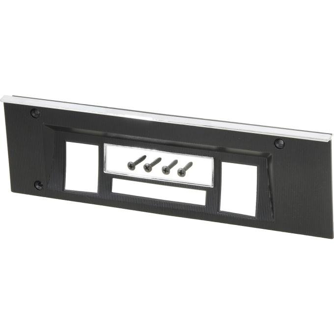 1968 Charger, Coronet, Super Bee, Standard Dash Radio Face Plate