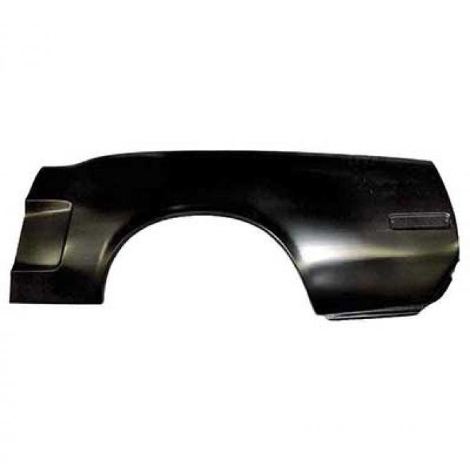 OER 1968 Mustang, Quarter Panel Skin, Coupe, Convertible, with Side Marker Recess, Drivers Side 27849H