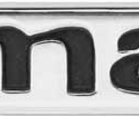 OER 1967 Camaro Header Panel / Trunk Lid Emblem 3912192