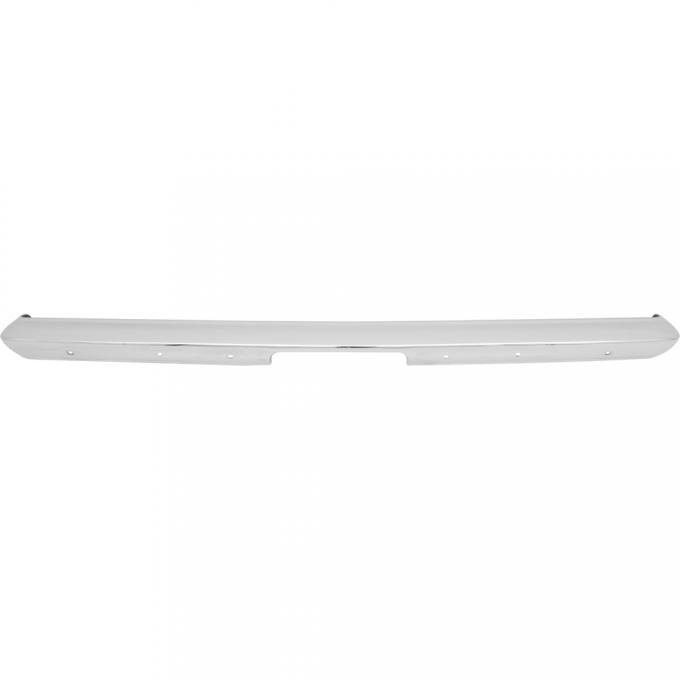 1967-69 Plymouth Barracuda, Chrome Bumper with Bumper Guard Holes, Front or Rear, Each